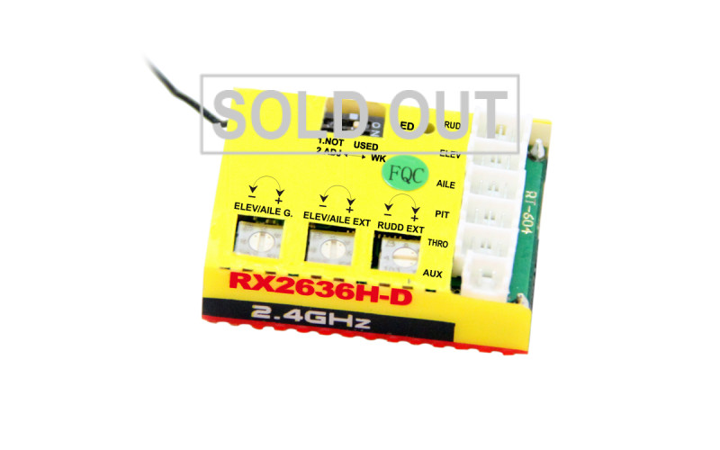 Walkera NEW V120D02S Receiver (RX2636H-D)